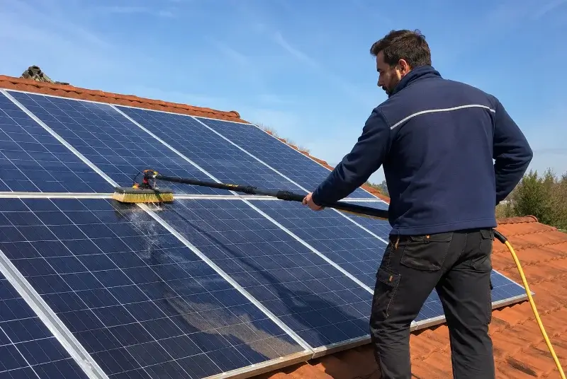 Nettoyage et entretien de panneaux solaires à Praz-sur-Arly